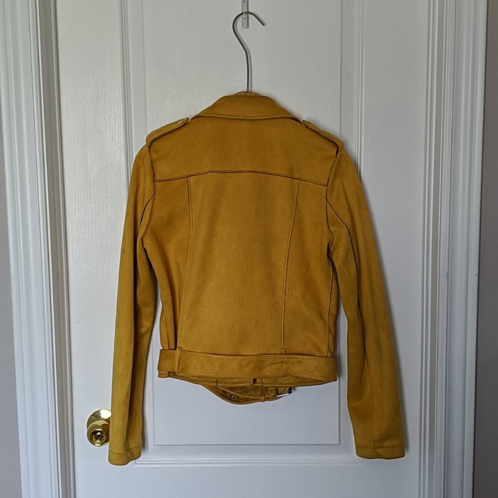Suede Cropped Jacket - Picture 2 of 2